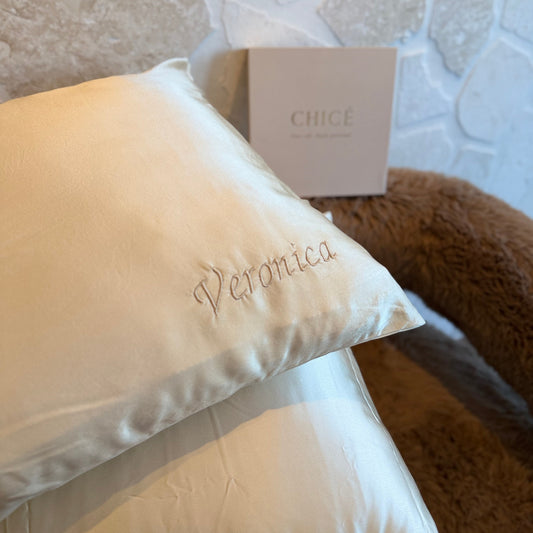 Solo Silk Pillowcase - Champagne