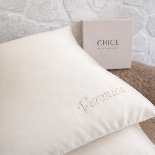 Solo Silk Pillowcase - Ivory