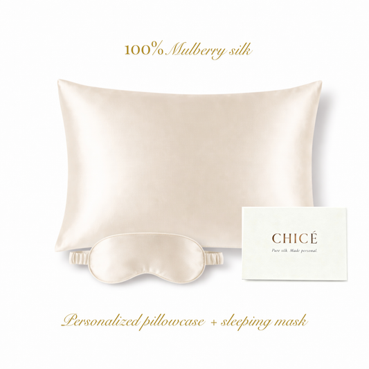 Beauty Sleep Silk Set - Ivory