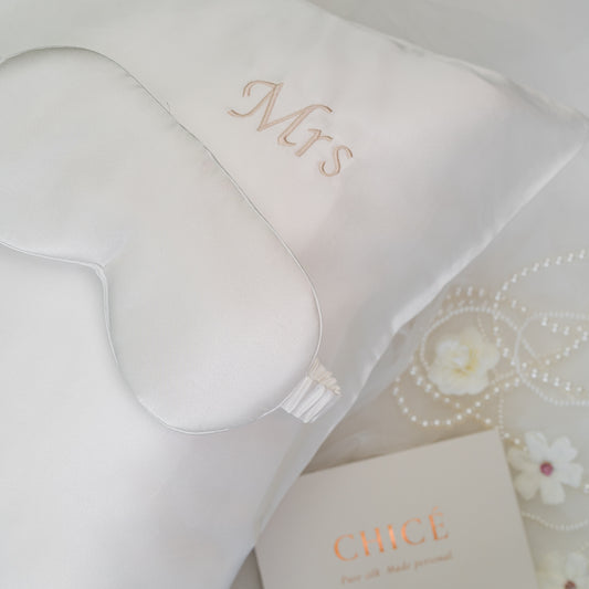 Beauty Sleep Silk Set - Ivory